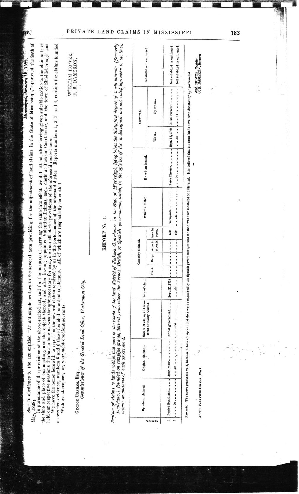 Vertical Files Hancock County Early American State Papers Documents